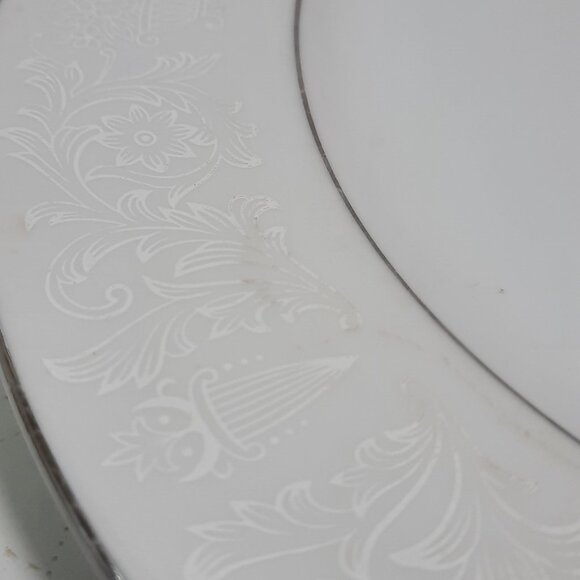 Crown Victoria Lovelace 10 1/4" Dinner Plate Japan Fine China  Replacement - Picture 4 of 5